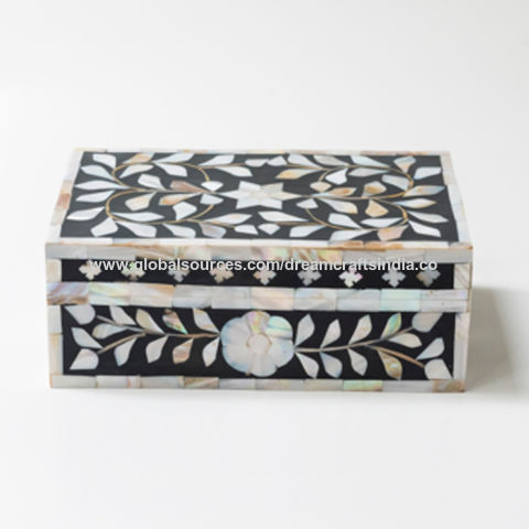 Pearl Inlay Floral Small Gift Box 