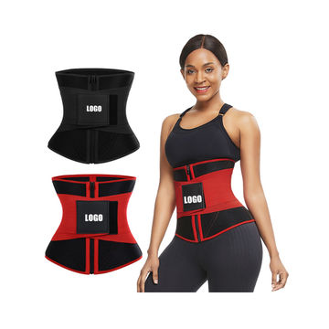Buy Wholesale China Adjustable Women Fitness Back Support Belt Neoprene  Tummy Control Sweat Belt Waist Trimmer & Sweat Belt at USD 10