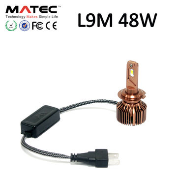 L9m High Power Led Lamps 7535 Led Chips High Lumen 4800lm 6000k H1 H4 Led  Headlight Bulb Hi/lo Beam $5.5 - Wholesale China 9007 Led Headlight Bulb at  factory prices from Guangzhou
