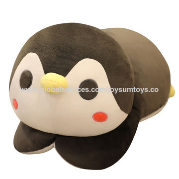 throw pillows are the stuffed animals