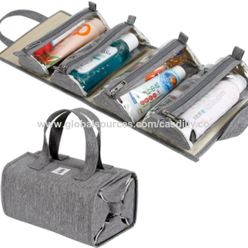 Multi-Functional Cosmetic Bag Travel Makeup Storage Cases Compartments Bag  Waterproof Storage Bag Makeup Bag Make Up Organizer Wash Bag Toiletry Bag  for Bathroom for Travel For College Dorm