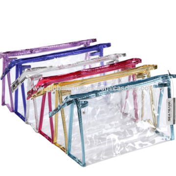 Wholesale Clear Waterproof Plastic Vinyl Pvc Zipper Bag For