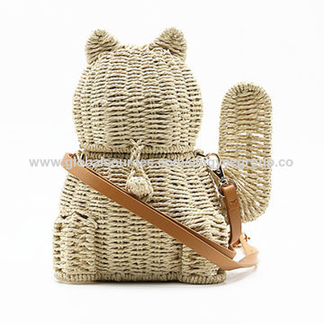 Buy Wholesale China Fashion Summer Beach Bag Camel Handmade Straw