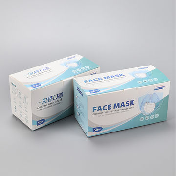 Face Mask Packaging Box, 8x6x4 Inch at Rs 10/piece in Kottayam