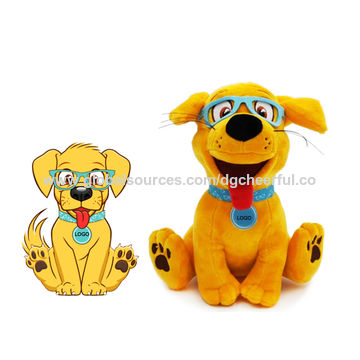 Cute Large-Dog-Doll-Stuffed-Animal-Kid G2P7 