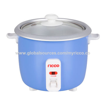  Rice Cooker Small 6 Cups Cooked(3 Cups Uncooked), 1.5L