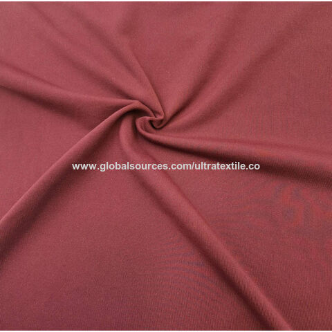 Microfiber 85% Nylon 15% Spandex Fabric Super Soft Nylon Spandex Fabric for  Garment