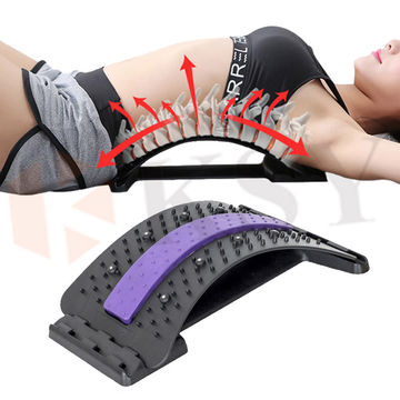 Back Massager Equipment Men Women Waist Stretch Traction Massage
