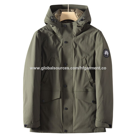 Fashion Jackets Outdoor Jackets Outdoor Jacket olive green Logo application 