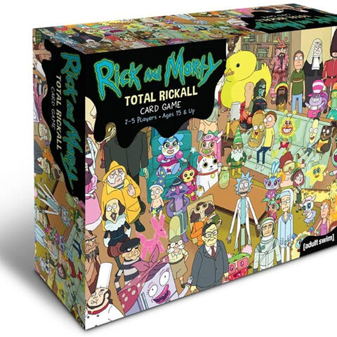 Rick and Morty Total Rickall Cooperative Card Game for sale at factory direct price