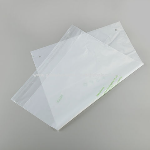 Compostable Garment Bag for Fashion Packaging