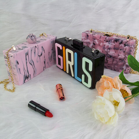 acrylic clutch wholesale