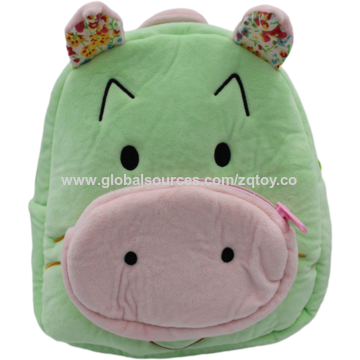 custom plush backpack