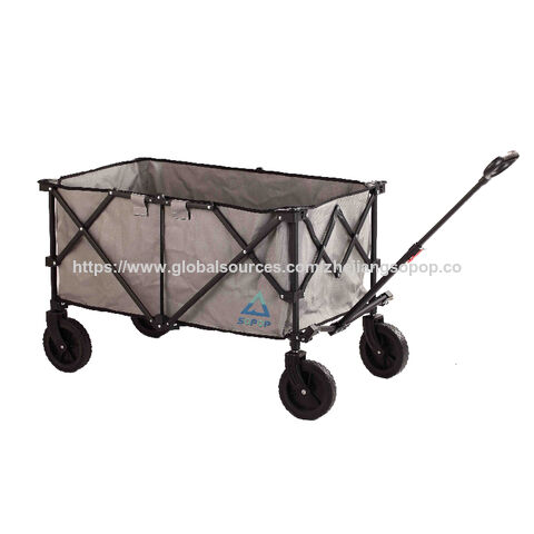 Chariots et plateformes roulantes SOPOP, brevet réservé, wagon pliable en tissu bon marché et durable