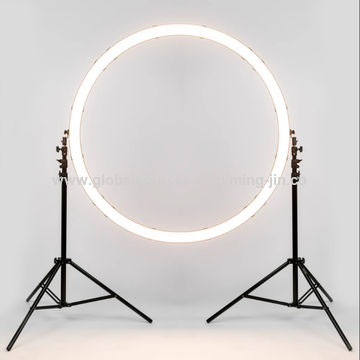 Black Big LED 18 inch Ring Light with Tripod Floor Stand (55 Watt), For  Laboratory at Rs 5500/piece in Bengaluru