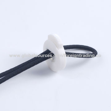 Plastic Cord Lock Ends Stopper Drawstring Slider Wheel Pull-Strings Rope Clip