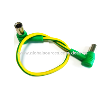 China Grounding Cable with 6.0mm earth terminal 0.3 meter on Global