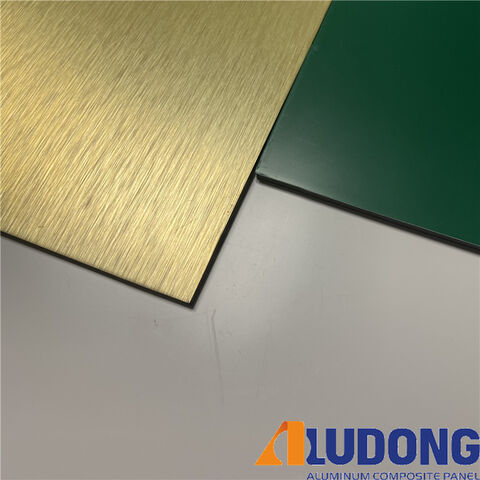 Precio de Fabricante Decoración de Pared Exterior Alucobond/Panel Compuesto de Aluminio para Fachada