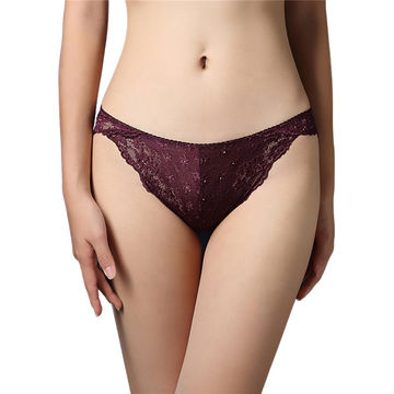 Buy Wholesale China  Hot Selling Sexy Briefs Lace Woman