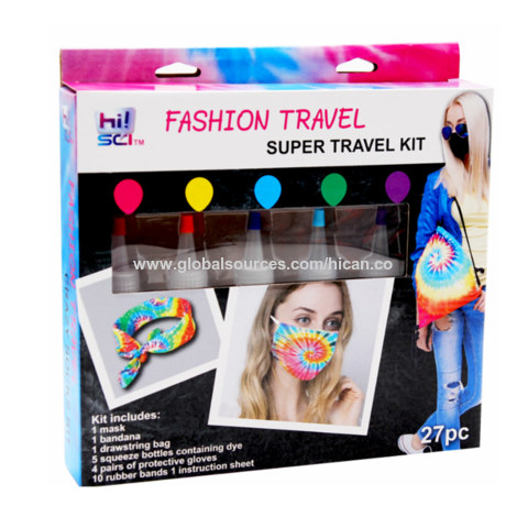 Buy Wholesale China Fashion Super Travel Tie Dye Kit Mask Drawstring Bag  Craft Diy Tie-dye Set Painting Toys & Tie-dye Kits at USD 4.13