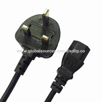 Buy Wholesale China Power Cord, 6 Ft Standard Uk Computer Power Cord ...