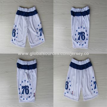 throwback 76ers shorts