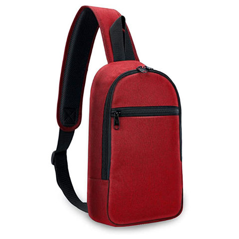 Wholesale Polyester Men Chest Bag Tactical Compact Single Shoulder