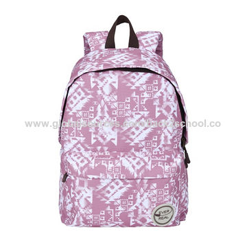 Wholesale custom women back pack fashion college bags girls and