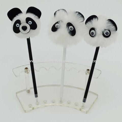 Achetez en gros Stylo à Bille Pompon, Chine et Stylo à Bille Pompon Panda  En Peluche à 0.39 USD