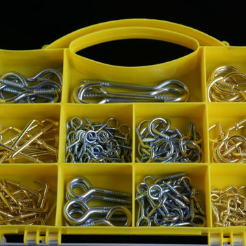 Anchor Wire 15lb Screw Eye Assortment in the Picture Hangers department at