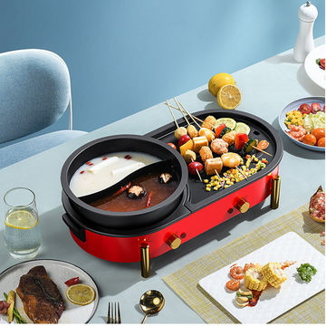 Buy Commercial Hot Pot Induction Cooker ,hot Pot Bbq Grill Restaurant Table  from Guangdong Shunde Yingpai Electrical Technology Co., Ltd., China