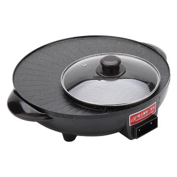 1pc Electric Frying Pan Multi-function Electric Pot Mini Electric Skillet  Small Electric Pot Household Pot Non-stick Small Pot