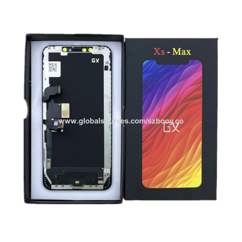 Pantalla LCD OLED GX para iPhone XS con montaje completo digitalizador
