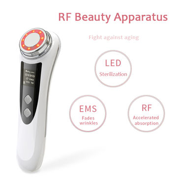 China RF Skin Care Radio frequency beauty instrument Facial LED Photon ...
