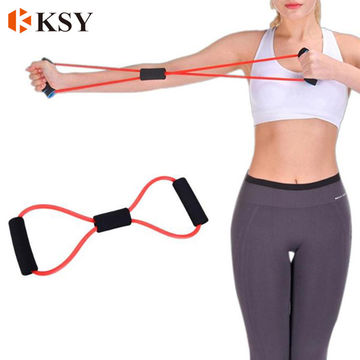Fitness Stretch Resistance Band 8 Shape Yoga Bodybuilding Pull Rope Exercise  Spring - Expore China Wholesale Resistance Band and Resistance Band 8  Shape, Fitness Stretch Resistance Band, Pull Rope Exercise