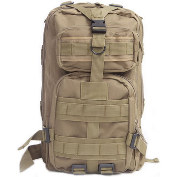 20L Outdoor Military Tactical Backpack Rucksack Hiking Camp Travel Bag Tan 