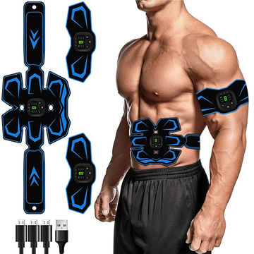 US Fitness Electro-Abs Abdominal Bicep wireless Gym 3 piece system USA Seller 