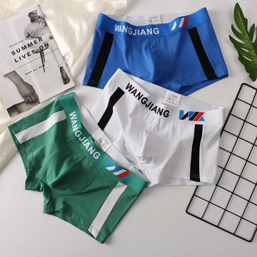 Buy Wholesale China Men's Boxer Briefs, Made Of 95% Cotton And 5% Spandex,various  Measures And Colors & Men's Boxer Briefs at USD 2.1