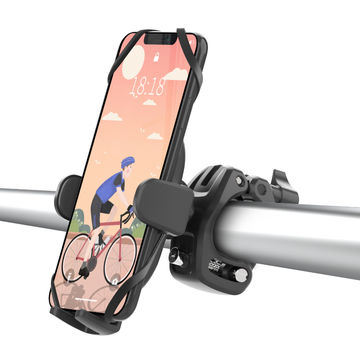Support de téléphone rotatif et réglable pour guidon vélo électrique