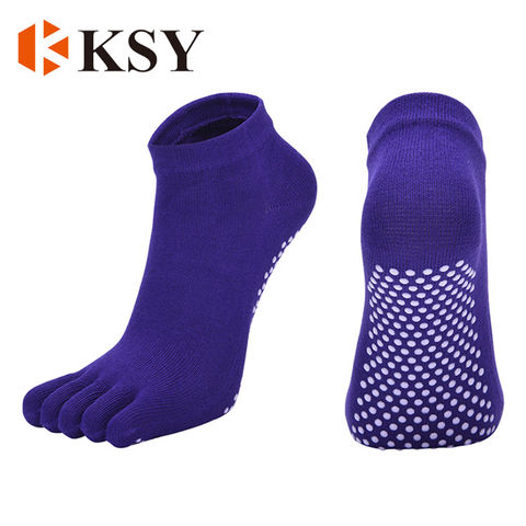 Non Slip Skid Socks for Women Men Slipper Socks with Grippers for Hospital  Yoga Pilates Anti-Slip Trampoline Socks - China Toe Socks and Non Slip Skid  Socks price