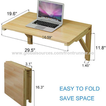 Wall Desk Folding Table Hanging, Hideaway Dining Table