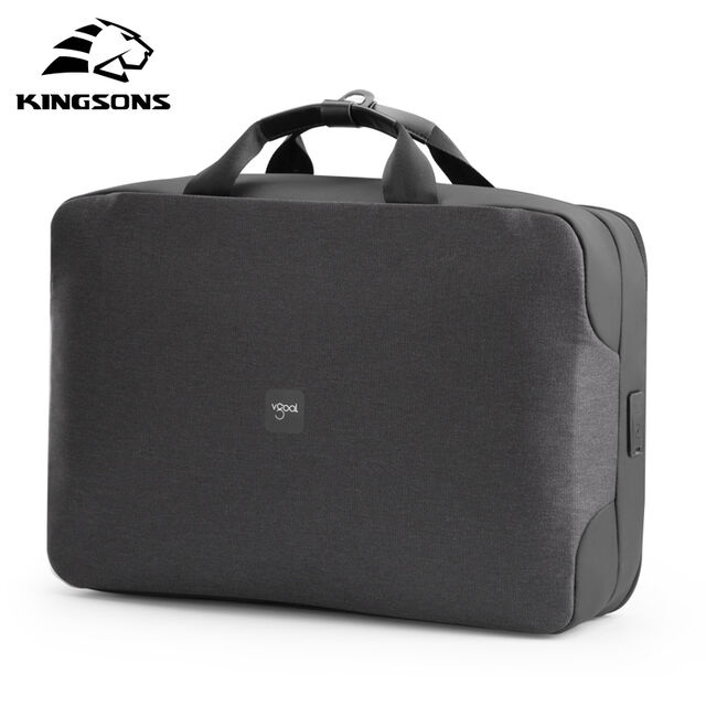 Trendige Laptoptasche mit USB-Anschluss, robuste 15,6-Zoll-Business-Laptoptasche aus Nylon for sale at factory direct price