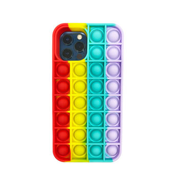 Reliver Stress Pop Fidget Toys Phone Case Cover for iPhone 11 Pro/11 Pro  Max Push Bubble Game Cover, iPhone Case fidget toy mobile phone - Buy China  pop fidger toys for iPhone