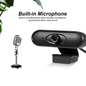 Webcam Full HD 1080P, caméra Web avec Microphone, prise USB, Webcam pour  ordinateur PC, Mac, ordinateur portable, Mini caméra de bureau