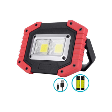Rechargeable 30W outdoor Portable 20 LED Flood Work Light Caravan Camping Lamp 