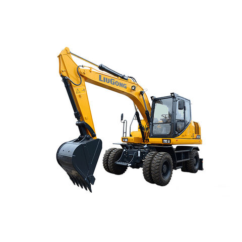 China Liugong 15t Wheel Excavator W915E Mining Excavator with Hydraulic ...