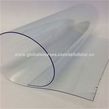 Compre Hoja De Plástico De Pvc Suave Transparente Flexible
