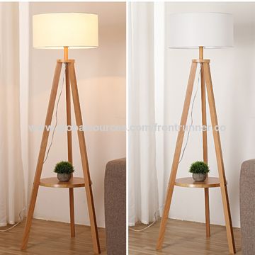 Whole China Solid Wood Floor Lamp With Shelf And Light Shade Ce Ul Certificate Exporter At Usd 1 Global Sources China Solid Wood Floor Lamp, Best Floor Lamp With Shelves