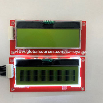 1602 Character Alphanumeric LCD display with STN YG display model, LCD ...