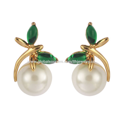 pearl earrings designs with price